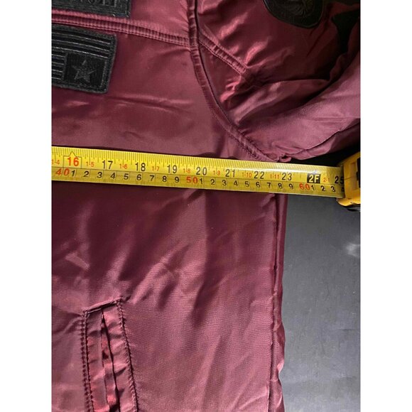 TwoAngle Mens XL Maroon Full Zip Jacket Performance - Picture 5 of 6